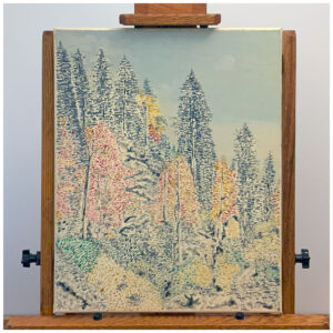 Fall Day, Original Oil on Canvas, 16″×20″