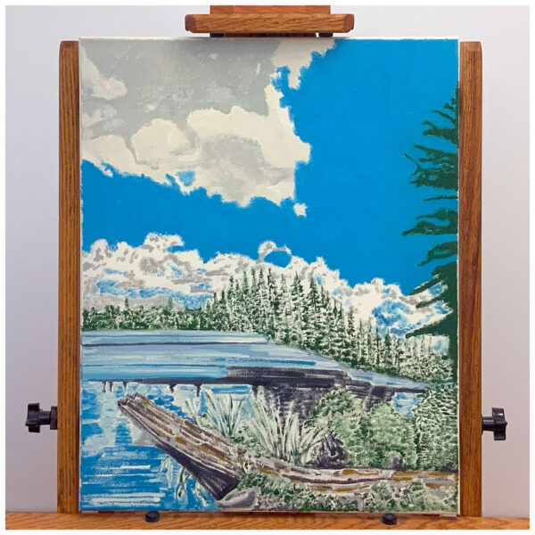 North County, Original Oil on Canvas, 16″×20″