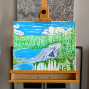 B.C. Landscape, Original Oil on Canvas, 20″×16″