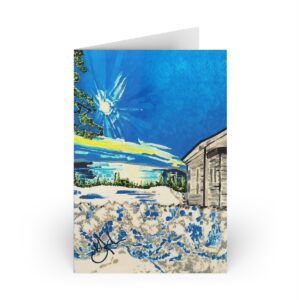 Reflections in the Snow, Greeting Cards, 10pcs