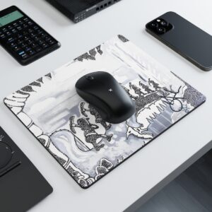 Highho Seven, Durable Mousepad, 9.25"x7.75" - Image 2