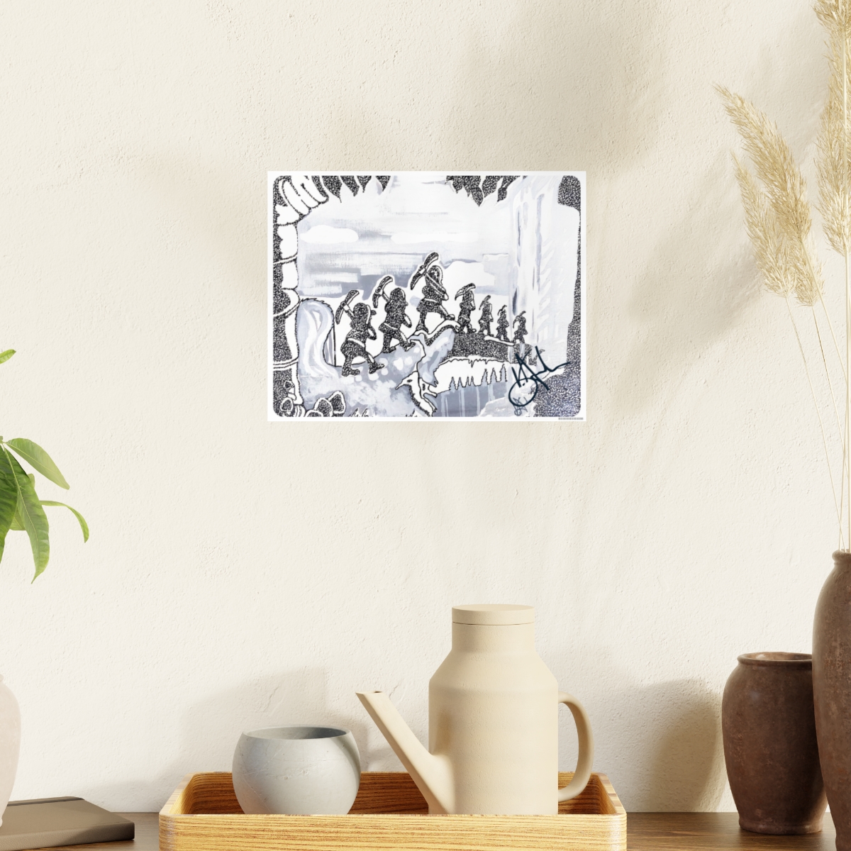 Highho Seven, Premium Photo Art Poster, 14"x11" - Image 3