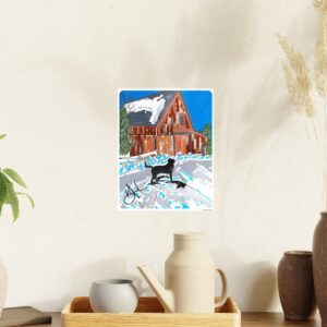 Ol' Barnie, Premium Photo Art Poster, 11"x14" - Image 2