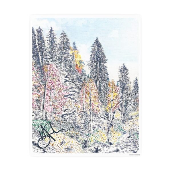 Fall Day, Premium Photo Art Poster, 11"x14"
