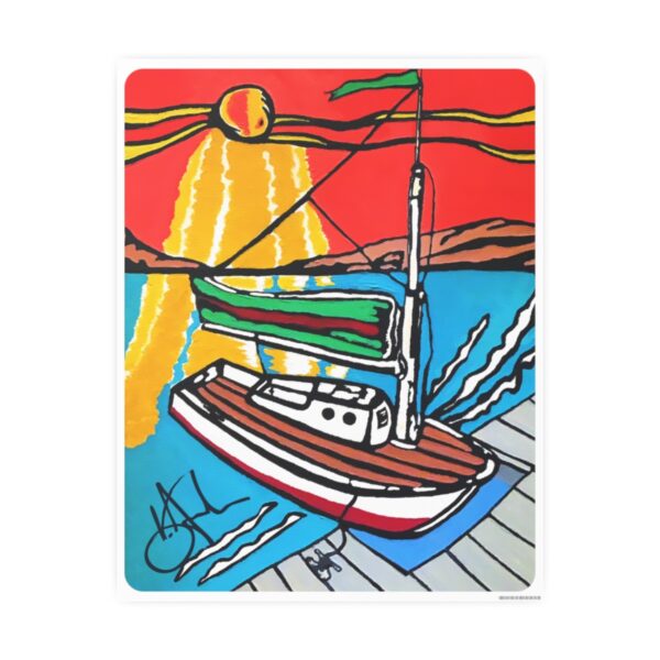 Sailor's Delight, Premium Photo Art Poster, 11"x14"