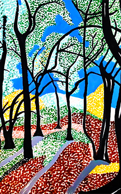 Black Forest in Autumn by Toronto Artist Vernon Deagle