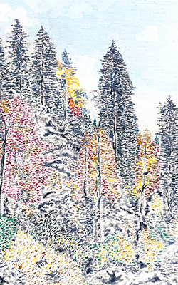 Fall Day by Toronto Artist Vernon Deagle
