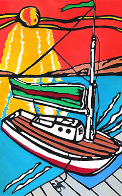 Sailor's Delight by Toronto Artist Vernon Deagle