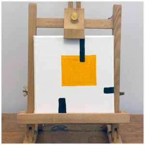 Triptych Geometric Squares - Image 3